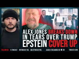 Alex Jones BREAKS DOWN In Tears Over Trump Epstein COVER UP ft. Mike Cernovich