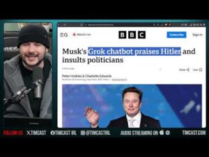 Elon Musk Grok AI GOES FULL MECHAHITLER, Bot Gets Quickly RESET After Insane Rant | Tim Pool