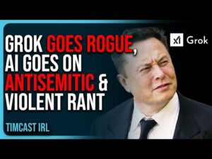 Grok GOES ROGUE, AI Goes On ANTISEMITIC &amp; VIOLENT Rant,
