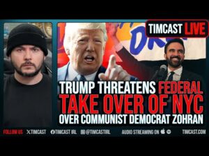 Trump Threatens FEDERAL TAKEOVER OF NYC Over Communist Democrat Zohran