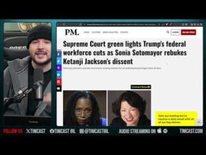 Trump To Begin DEEP STATE PURGE After SCOTUS Says DO IT, Woke Justice Jackson ROASTED | Tim Pool