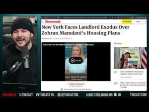 NYC HOUSING CRISIS Loom Over Zohran's Communist Housing Policies, Landlords FLEE