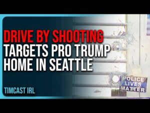 DRIVE BY SHOOTING Targets Pro Trump Home In Seattle