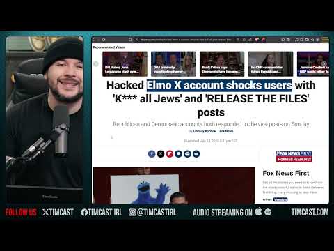 Elmo DEMANDS Epstein List, Account HACKED Attacks Trump, Trump Says