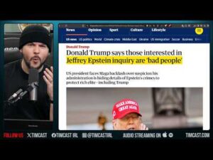 Trump Says Only BAD PEOPLE Want Epstein Files, Orders ALL CREDIBLE Info Released, Democrats POUNCE