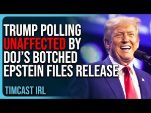 Trump Polling Largely UNAFFECTED By DOJ’s BOTCHED Epstein Files Release, He KEEPS WINNING