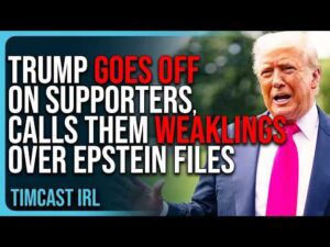 Trump GOES OFF On Supporters, Calls Them WEAKLINGS Over Epstein Files