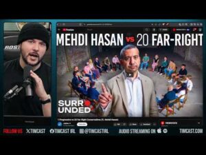 Tim Pool ROASTS Progressive Mehdi Hasan Jubilee Surrounded Over Immigration And Trump J6 Pardons