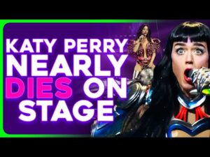 Katy Perry Nearly Falls to Her Death During Concert Mishap