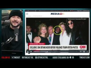 CNN FURIOUS After Trump HANGS UP On Reporter Over SMEARS, CNN Publishes Epstein &amp; Trump Pic From 93