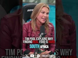 Tim Pool Explains Why It's So HARD To Find REAL Food