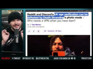 Age Verification FAILS As Kids Use DEATH STRANDING To Make Fake Adult Face Scans | Tim Pool
