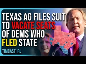 Texas AG Ken Paxton Files Suit To Vacate Seats of Dems Who Fled State