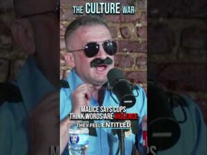 Michael Malice Says Cops Think Words Are VIOLENCE