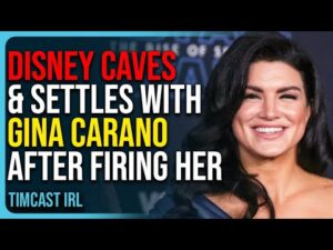Disney Caves &amp; Settles With Gina Carano After Firing Her, Woke Is Dead