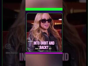Mariah Carey Reacts to Katy Perry in Space #shorts