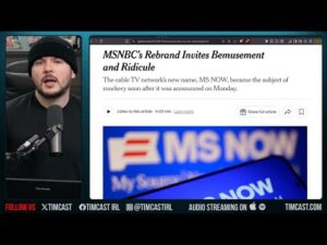 MSNBC Is MSNOW, Society &amp; Population Already Collapsed The Tsunami Just Hasn't Hit Yet | Tim Pool