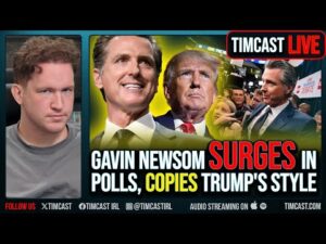 Gavin Newsom SURGES In Polls, COPIES Trump's Style