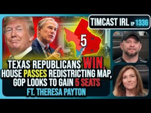Texas Republicans Win, House Passes Redistricting Map, GOP Looks To Gain 5 Seats | Timcast IRL