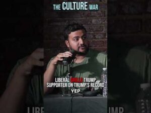 Liberal GRILLS Trump Supporter On Trump's Record
