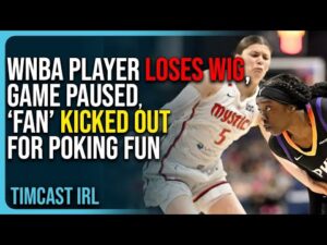 WNBA Player LOSES WIG, Game PAUSED, “Fan” KICKED OUT For Poking Fun