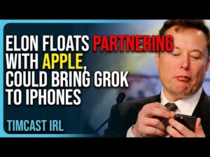 Elon Musk Floats PARTNERING With Apple, Could Bring Grok To iPhones