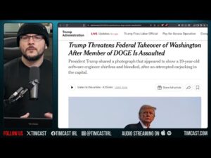 Trump FURIOUS After Big Balls MERCILESSLY Beaten Defending Woman From Carjacking In DC | Tim Pool