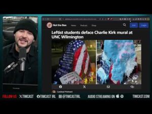 Liberals Desecrate Charlie Kirk Memorial, Gloat Over Assassination | Tim Pool