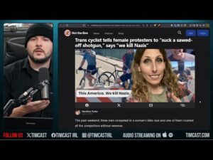 Trans Male Threatens Death On Conservative For Protesting Men In Women's Sports | Tim Pool