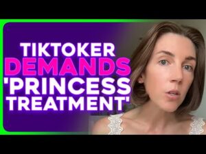 DELUSIONAL TikTok Wife Tells Women How To Get 'Princess Treatment'