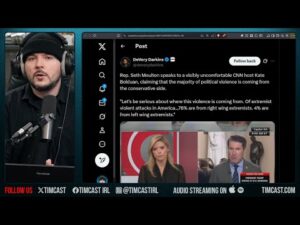 CNN Runs Democrat LIE That The Right Is Responsible For Violence, Charlie Kirk Death | Tim Pool