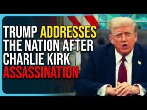 Trump Addresses The Nation After Charlie Kirk Assassination