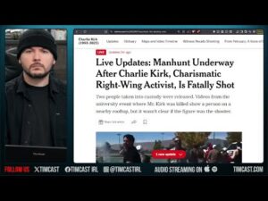 Leaked DOJ File, Charlie Kirk Killer Is Trans Radical Leftist Says Report | Tim Pool