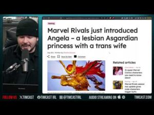 Marvel Rivals Intros Lesbian With Trans Wife, Liberals Cheer, Conservatives Groan | Tim Pool