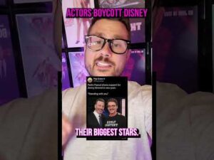 Actors Boycott Disney After Jimmy Kimmel Suspension #shorts