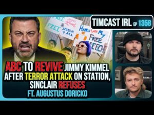 ABC REVIVES Jimmy Kimmel After TERROR Attack On Station, Sinclair REFUSES To Air Show | Timcast IRL