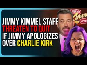 Jimmy Kimmel Staff Threaten To Quit If Jimmy Apologizes Over Charlie Kirk