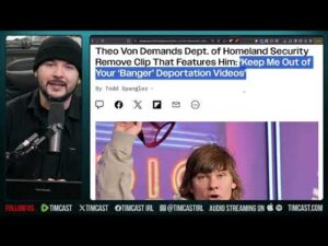 Theo Von Slams DHS For Using His Likeness In Meme Video On Deportation | Tim Pool