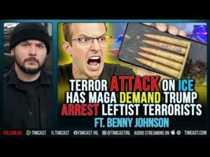 Terror Attack On ICE Has MAGA DEMAND Trump ARREST Leftist Terrorists ft. Benny Johnson