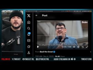 UK Arrest Of Graham Linehan LEAKS, Audio Shows Police Defend Trans Activism | Tim Pool