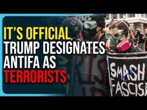 It’s Official, Antifa Is A Terrorist Organization, Big Tech Must Ban Antifa Accounts
