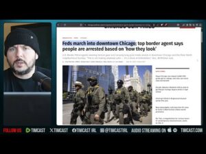 Federal TAKEOVER Of Chicago Begins, Feds Patrol Streets, People CHEER | Tim Pool