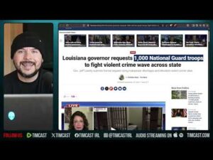 Governor Requests 1000 National Guard Over Crime, Democrats A FURIOUS | Tim Pool
