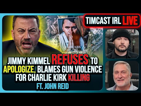 Jimmy Kimmel Refuses To Apologize Over Charlie Kirk Comments, Blames Gun Violence | Timcast IRL