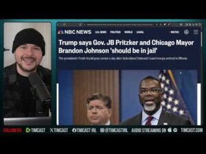 Trump Calls For ARREST Of Democrat Mayor And Illinois Governor, CIVIL WAR! | Tim Pool
