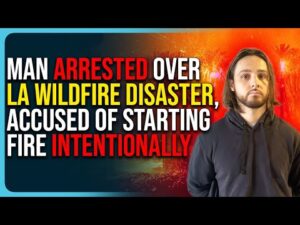Man Arrested Over LA Wildfire Disaster, Accused of Starting Fire Intentionally