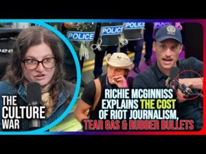 Richie McGinniss Explains The Cost of Riot Journalism, Tear Gas, Rubber Bullets &amp; Pepper Balls