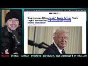 Democrats TRAPPED, Trump To CUT Democrat Agencies Amid Shutdown | Tim Pool