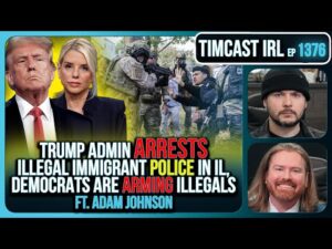 Trump Admin CATCHES Illegal Immigrant POLICE OFFICER, Democrats ARM Illegal In Chicago | Timcast IRL