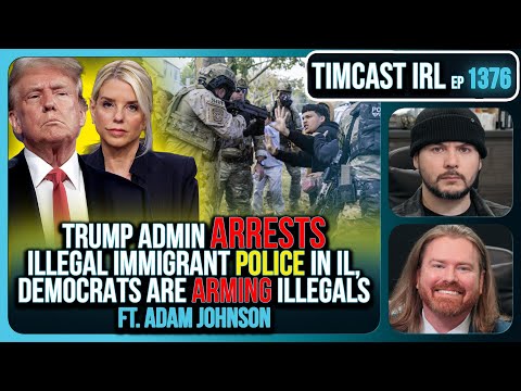 Trump Admin CATCHES Illegal Immigrant POLICE OFFICER, Democrats ARM Illegal In Chicago | Timcast IRL